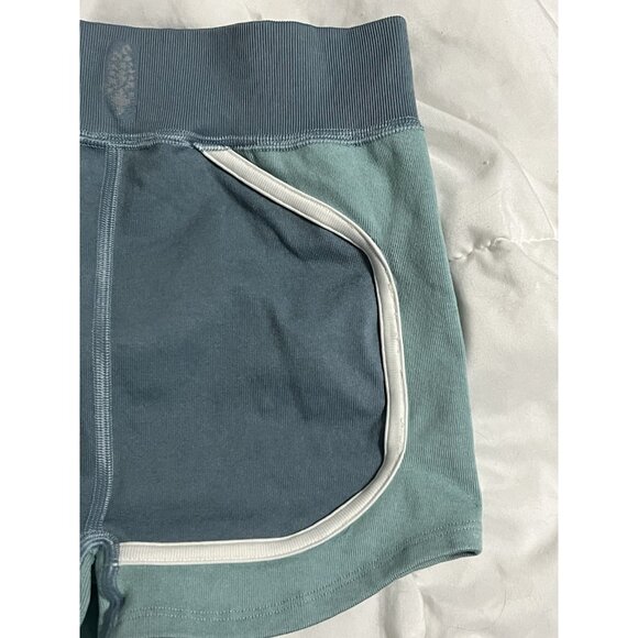 FP Movement Free People There You Go Run Shorts In blue Combo Sz. XS/S - Picture 4 of 11
